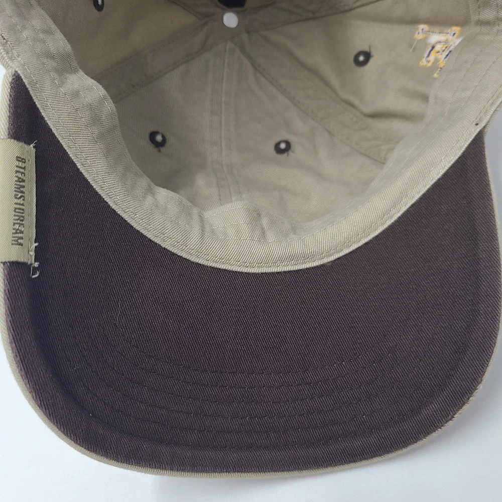 LSU Tigers Hat Nike Strapback‎ 2008 College World Series Beige Men NCAA Baseball